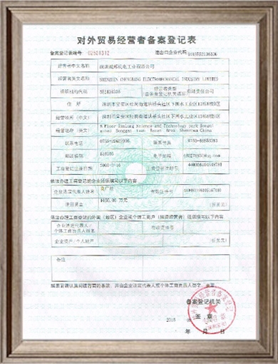 Import and export certificate