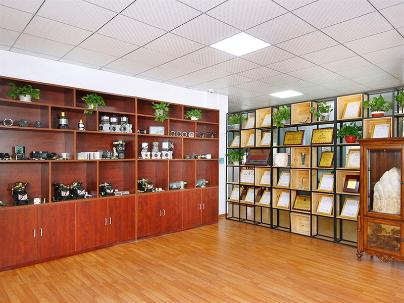 Honor wall and sample display area